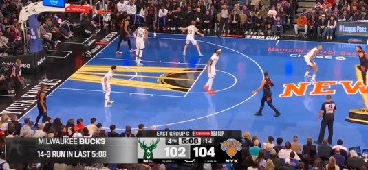 Phản công quyết liệt! Bucks tung ra đòn tấn công 14-3 trong 5 phút, trực tiếp thu hẹp khoảng cách đi